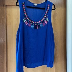 Sleeveless Blouse